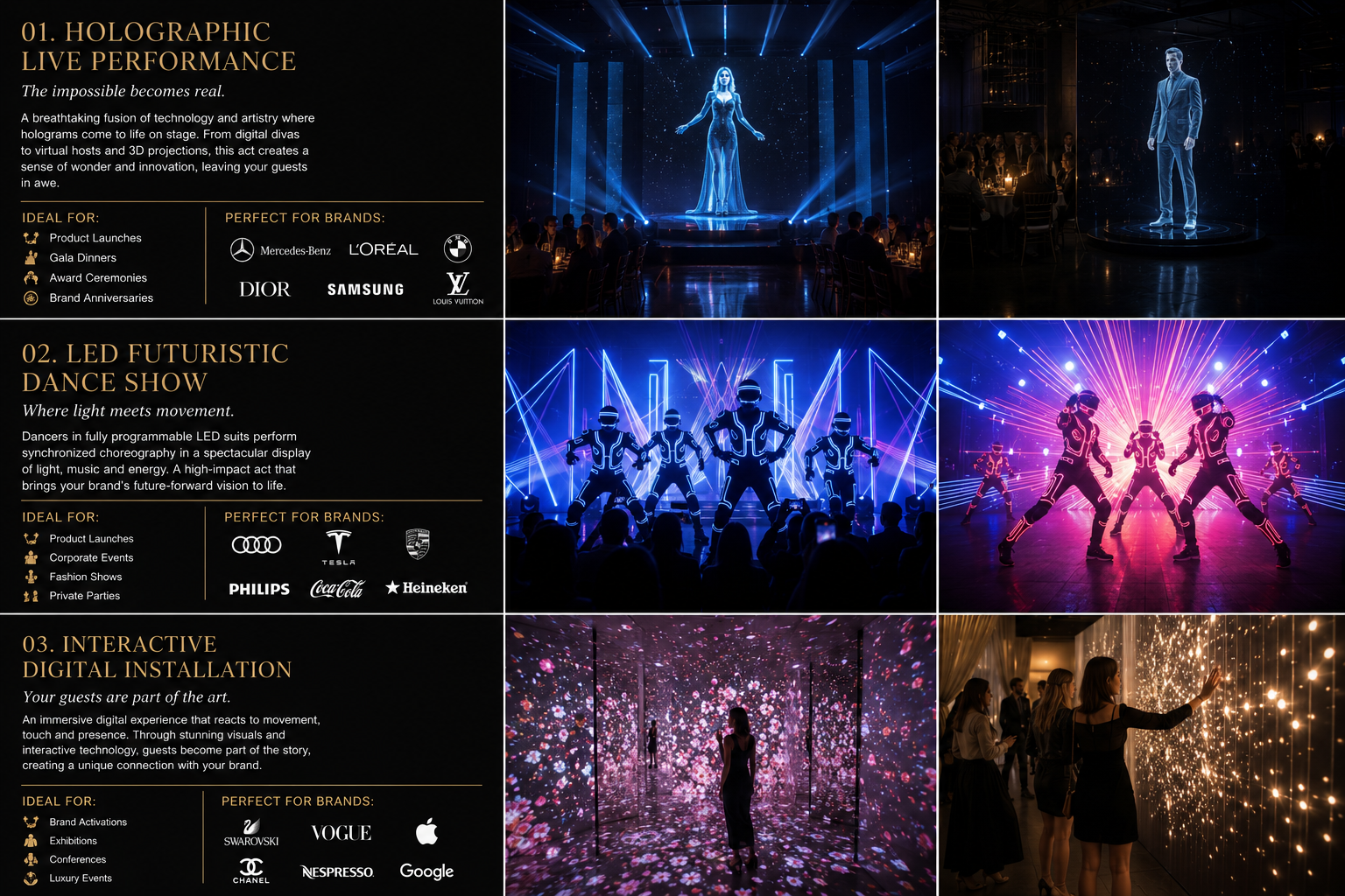 Immersive Experiences