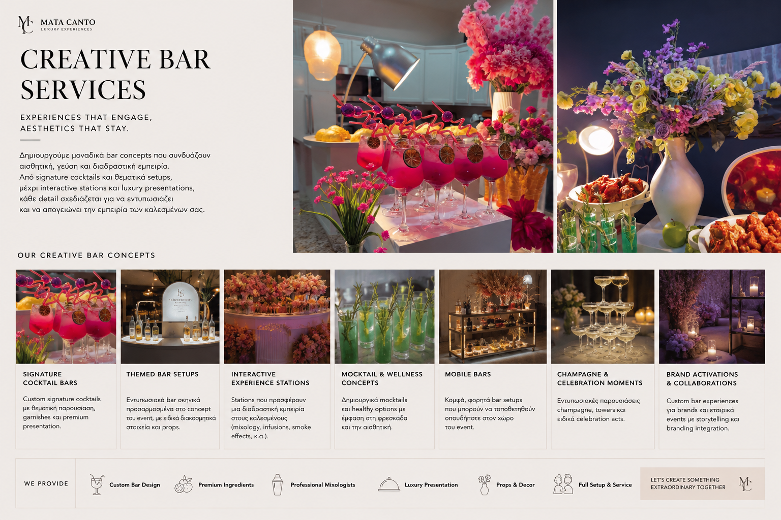 Creative Luxury Bars